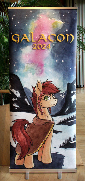 This year's roll-up_ It was auctioned for charity later_